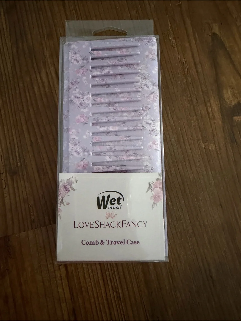 Goody x LoveShackFancy Satin Scrunchies & Wet Brush Comb Set